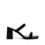 Black Patent Leather Strap Heel