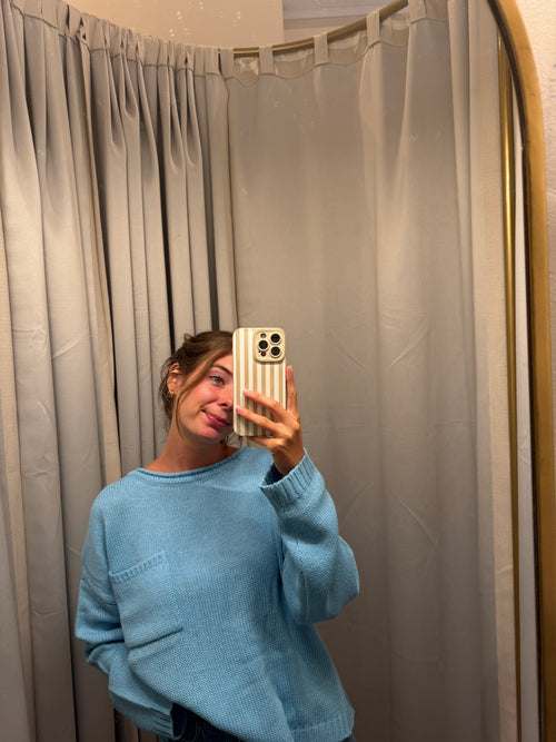 Light Blue Faye Sweater