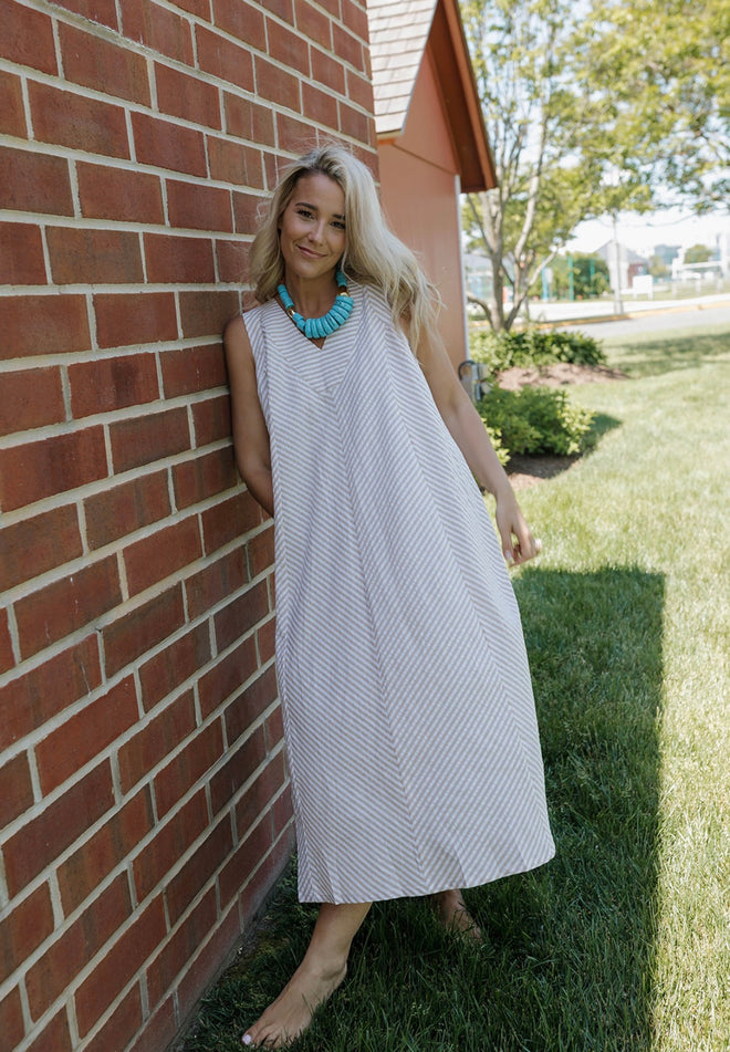 The Ellery Mixed Stripe Dress