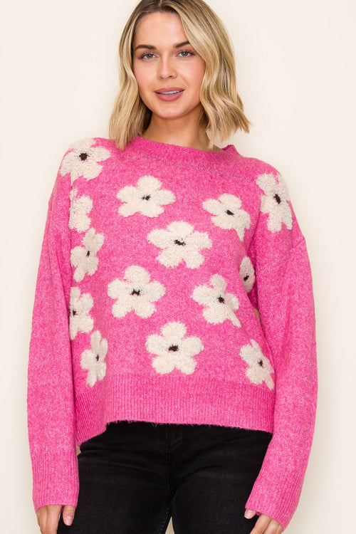 Bold Bloom Sweater