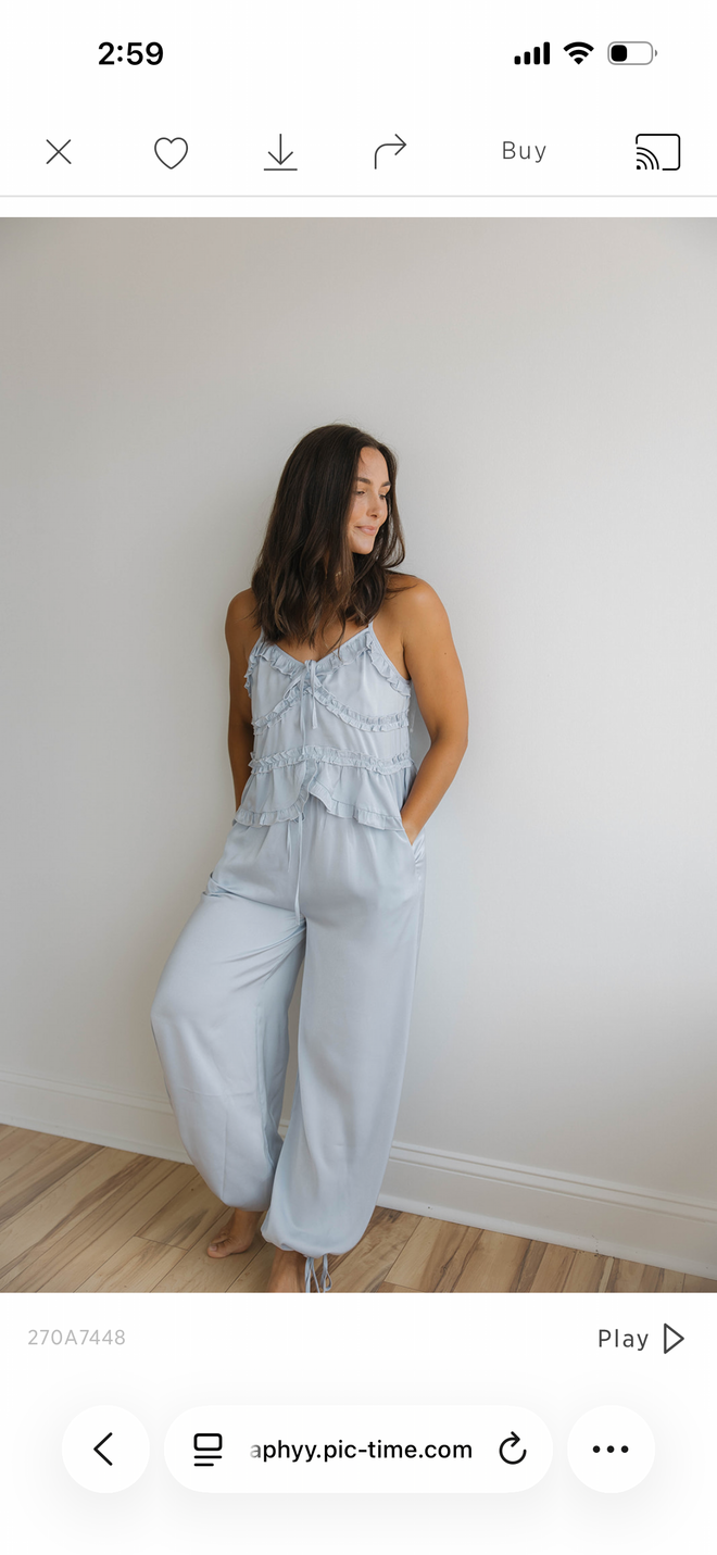 Pippett Tie Hem Pants