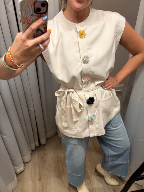 Sloane Belted Vest