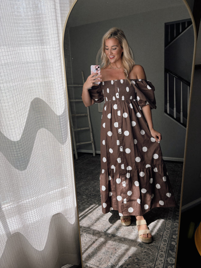 Lennox Polka Dot Dress