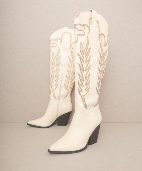 Bronco Embroidered Boots