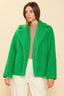 Kelly Green Sherpa Jacket