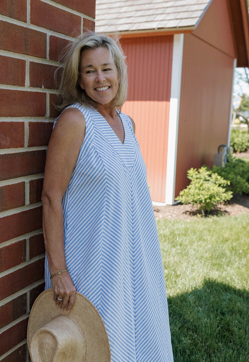 The Ellery Mixed Stripe Dress