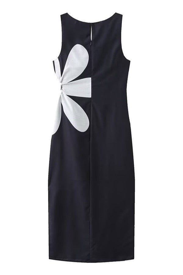Beverly Floral Cutout Dress