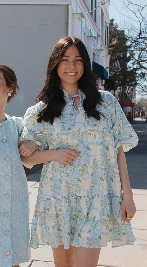 Floral Breeze Babydoll Dress