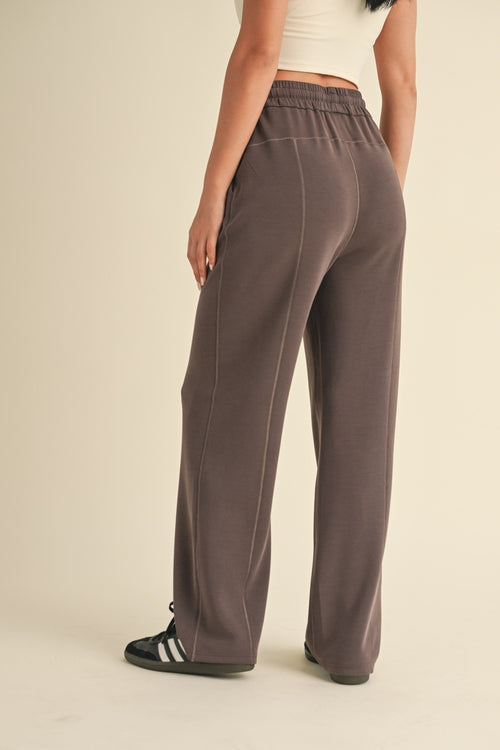 Scuba Wide Leg Pants