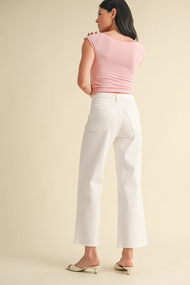 Cargo Wide Leg Jeans