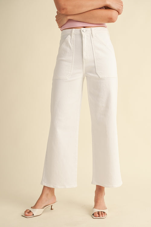 Cargo Wide Leg Jeans