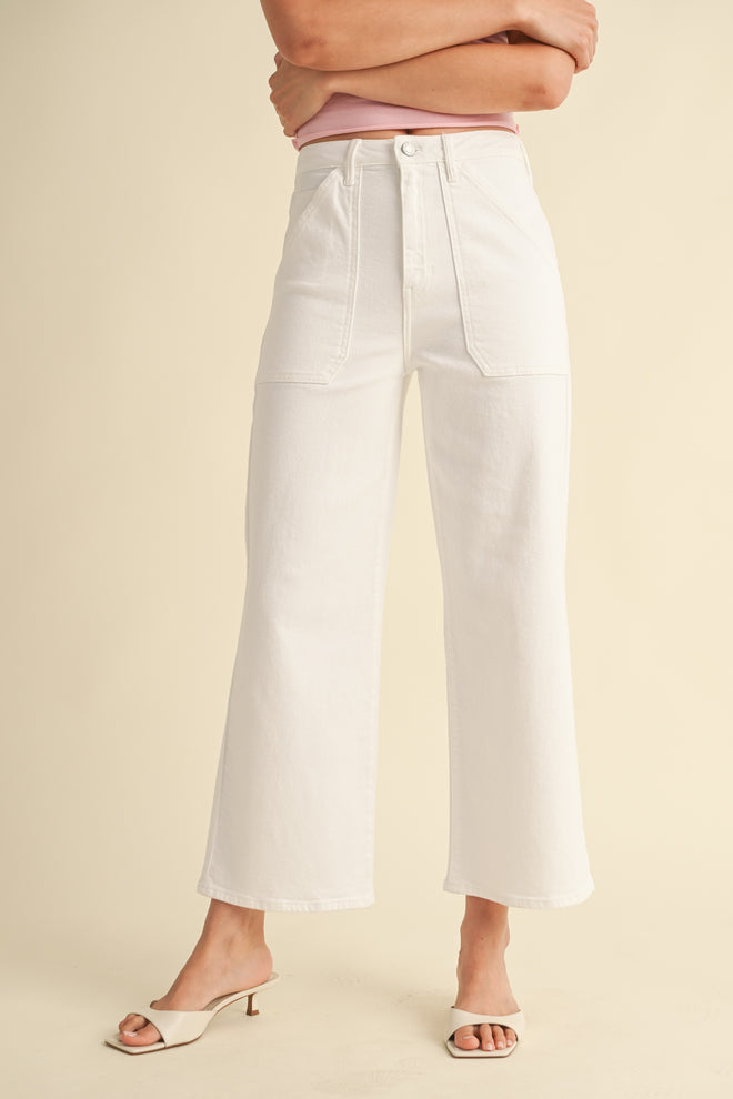 Cargo Wide Leg Jeans