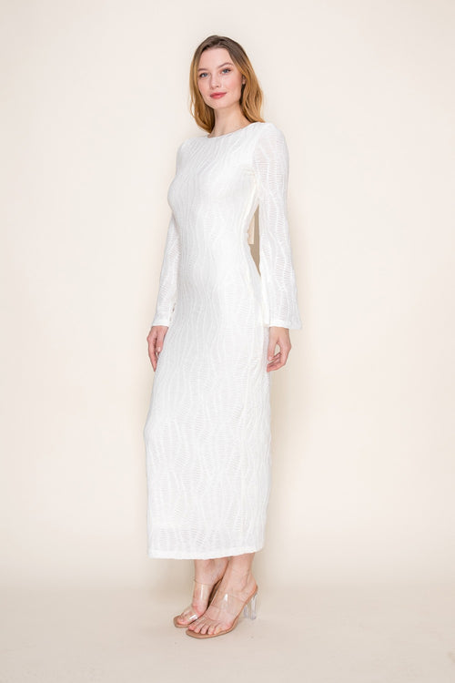 Ivory Hour Sweater Dress