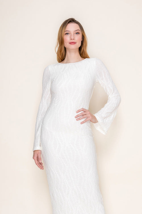 Ivory Hour Sweater Dress