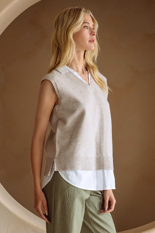 The Lennox Shirt Vest