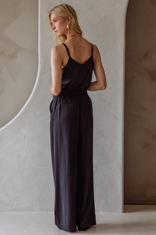 Midnight Double Strap Recycled Cami