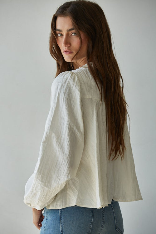 Chantilly Button Down Top