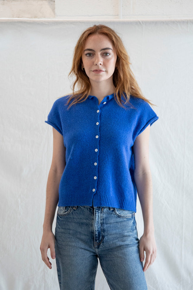 Buttoned Belle Sweater Vest