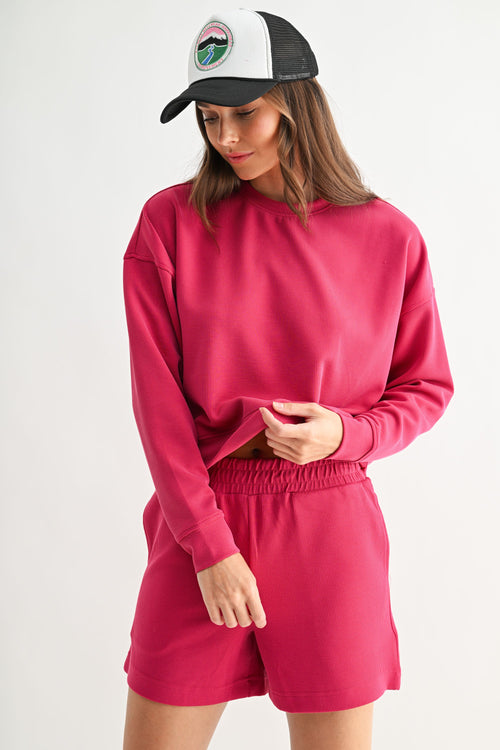 Sable Sand Wash Rib Sweater