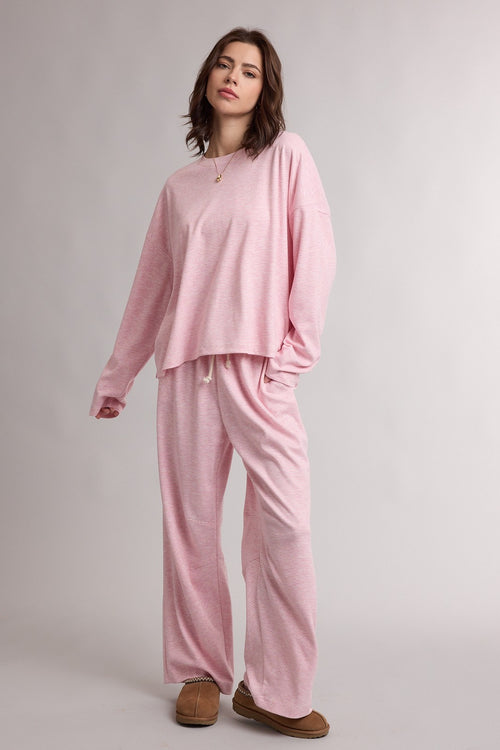 Blush and Cream Pant Set