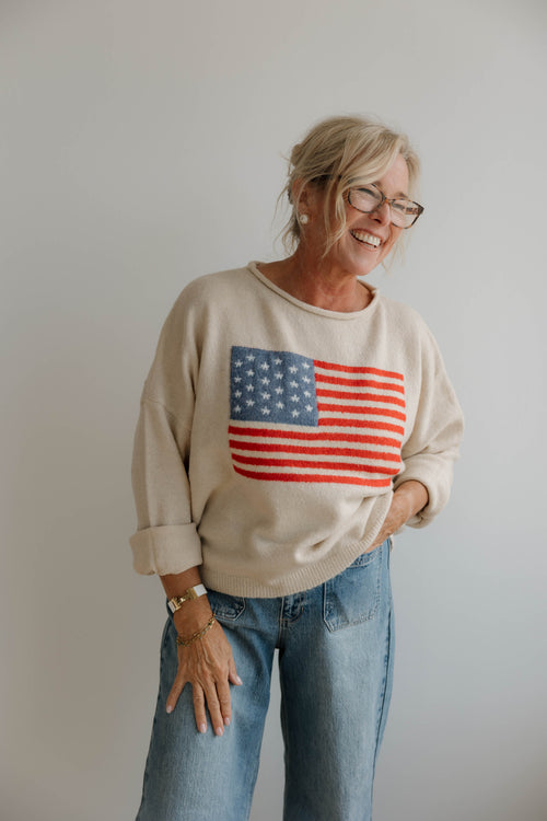 Flag sweater