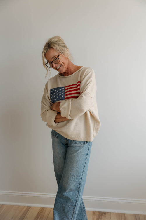 Flag sweater