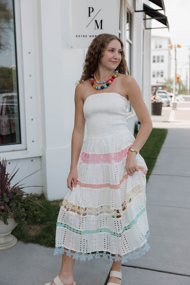 Ophelia Strapless Midi
