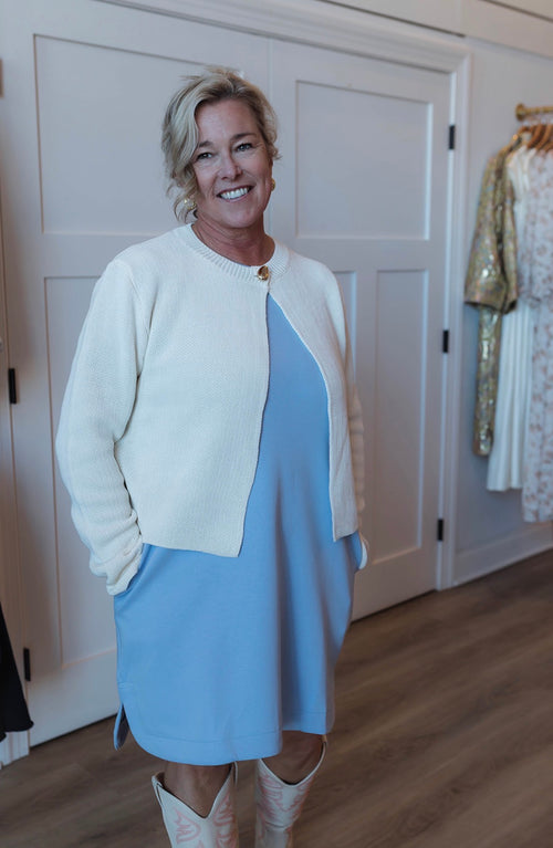 The Nora Single-Button Cardigan