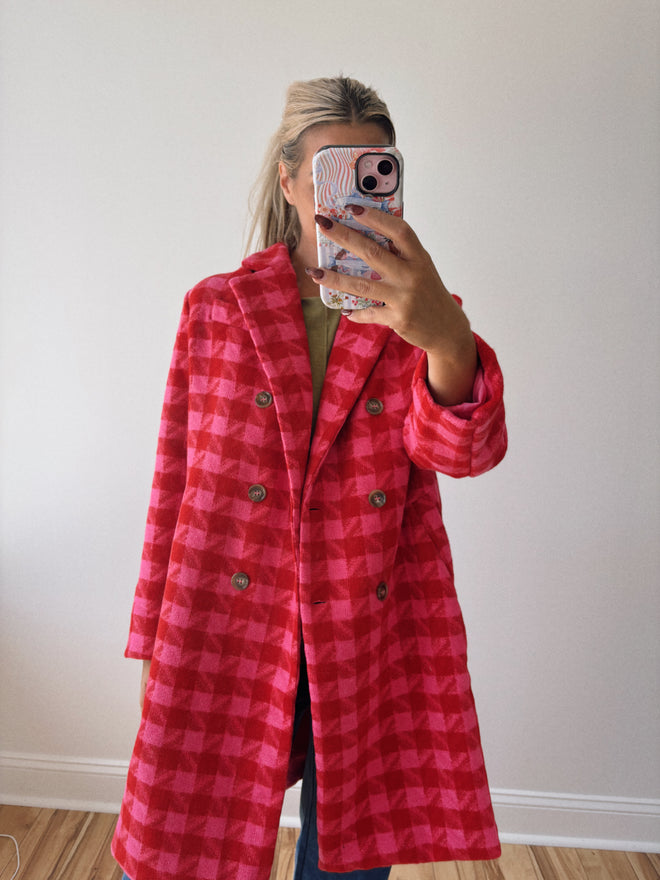 Hounds Tooth Coat