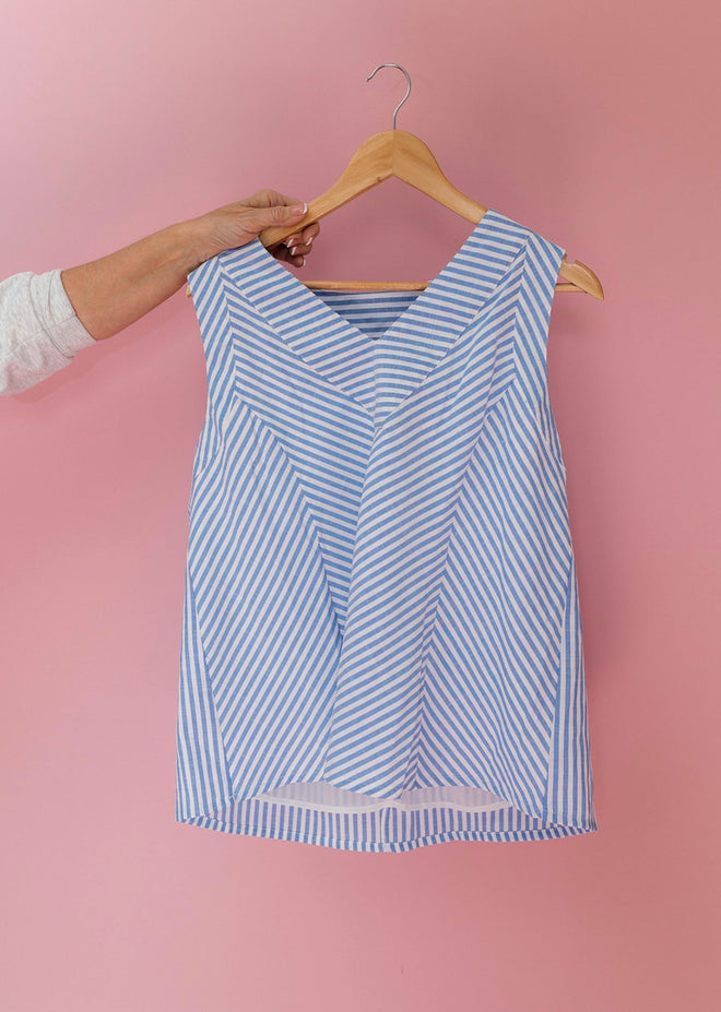 The Ellery Mixed Stripe Top
