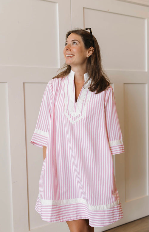 Sloane Striped Mini Dress