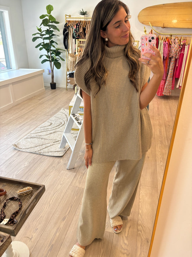 Twila Turtleneck Sweater Pant Set