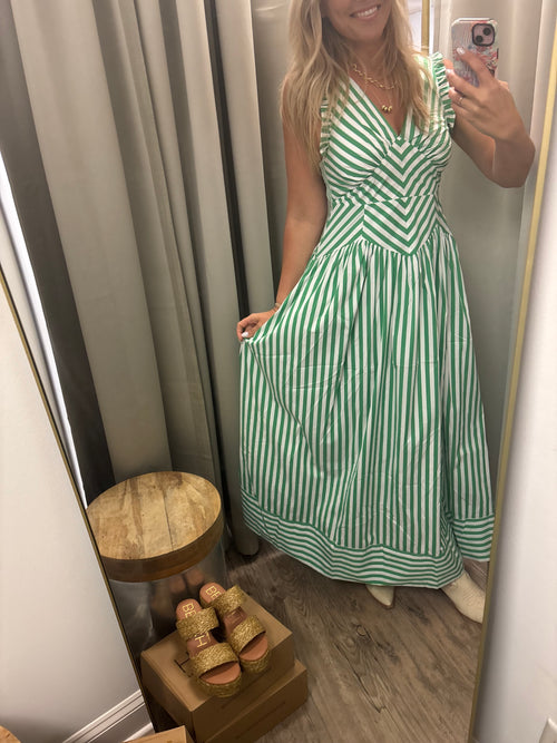 The Lucky Stripe Maxi