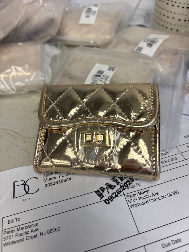 Gold card holder 2309 GD