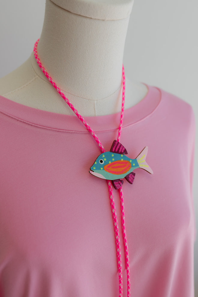Bolo Tie Fish