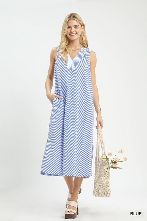 The Ellery Mixed Stripe Dress