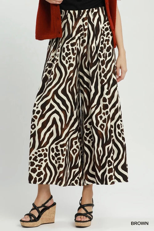 Animal Print Pants