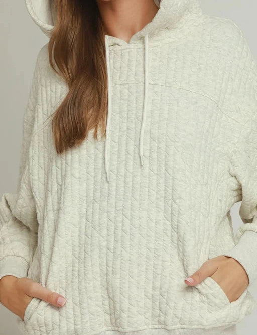 Sunday Quilted Hoodie