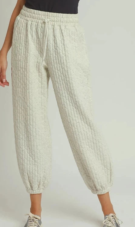 Sunday Quilted Jogger