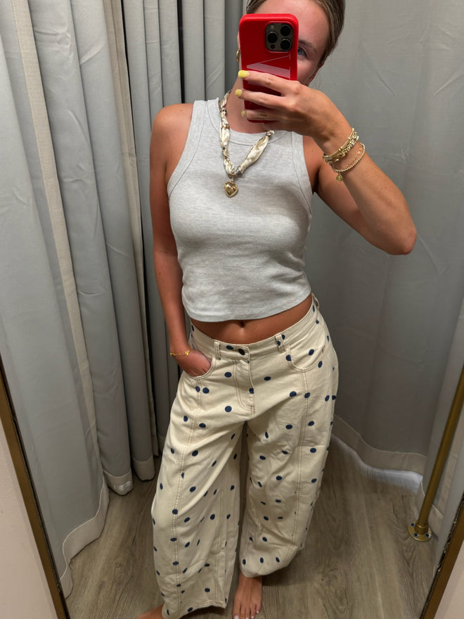 The Brown Dottie Jean