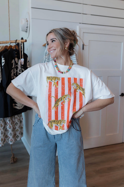 Multi Tigers Elements Graphic Tee