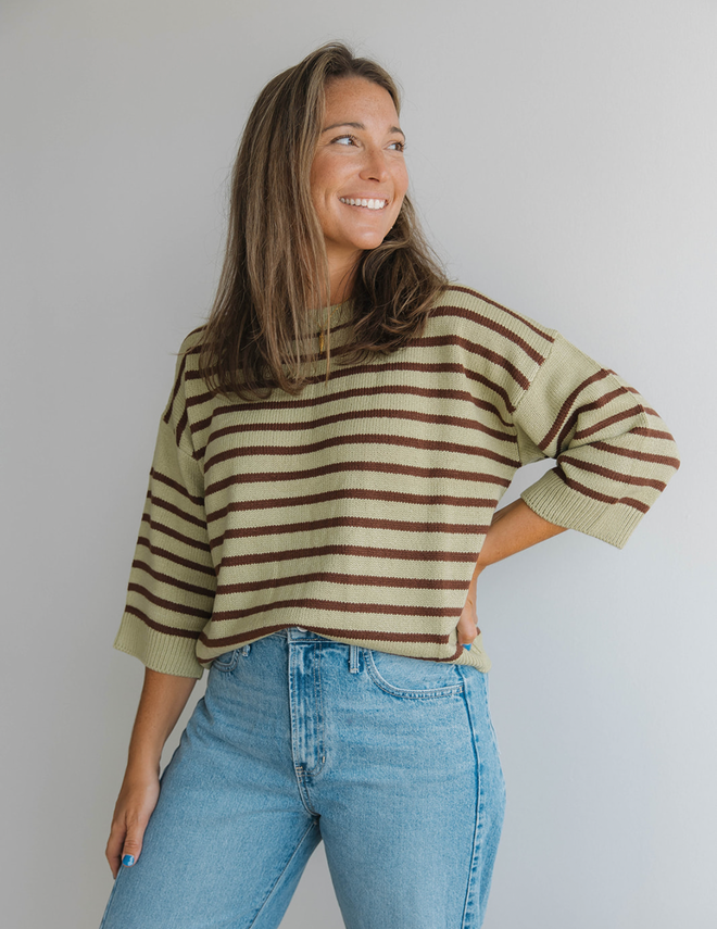 Caelis Half Sleeve Sweater