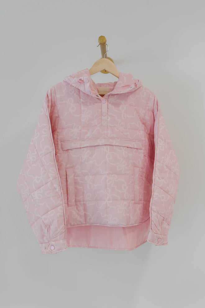 The Belle Bow Puffer Jacket