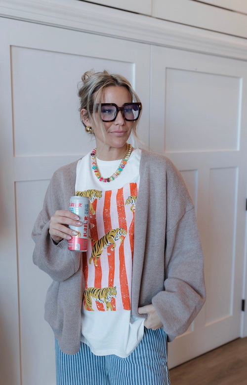 The Chestnut Ease Cardigan