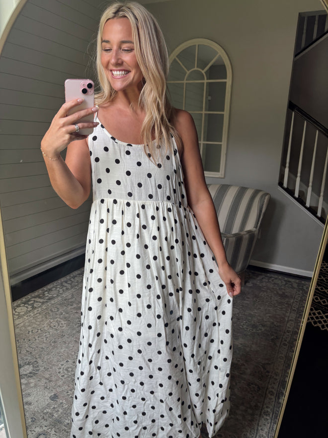 Multiway Polka Dot Dress