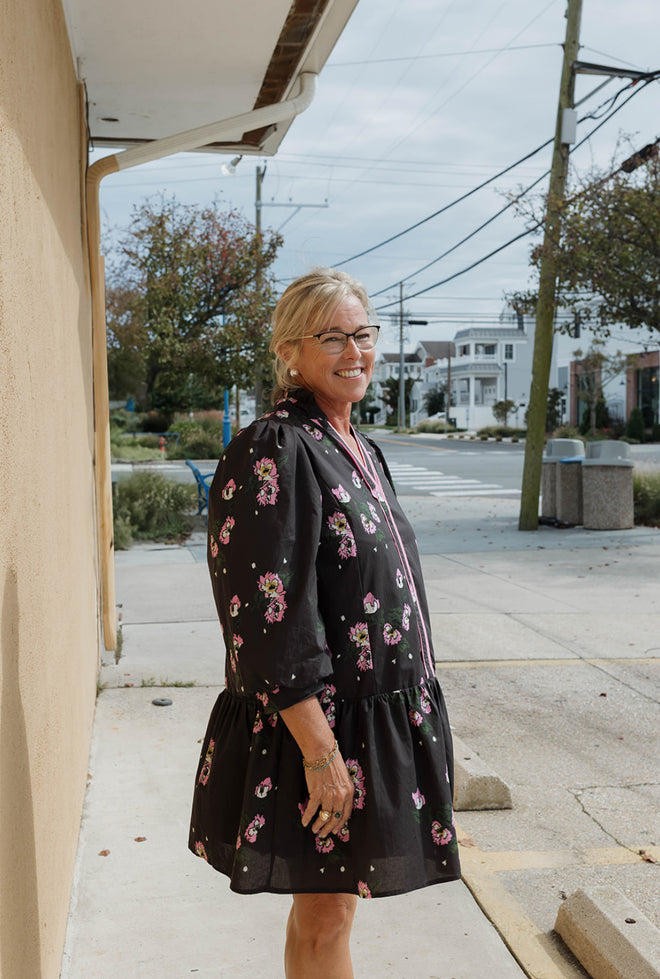 Flirty in Fuschia Dress
