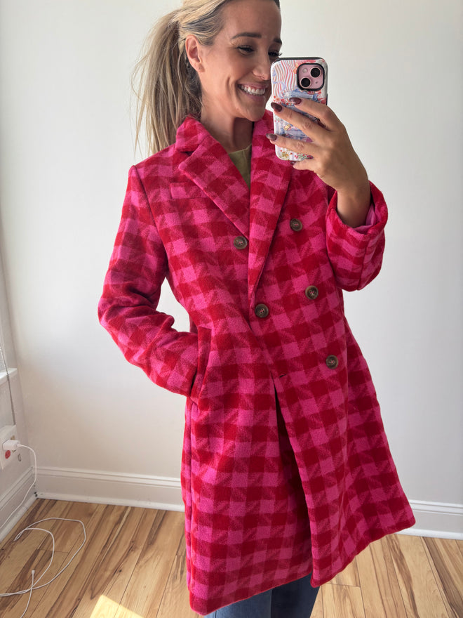 Hounds Tooth Coat
