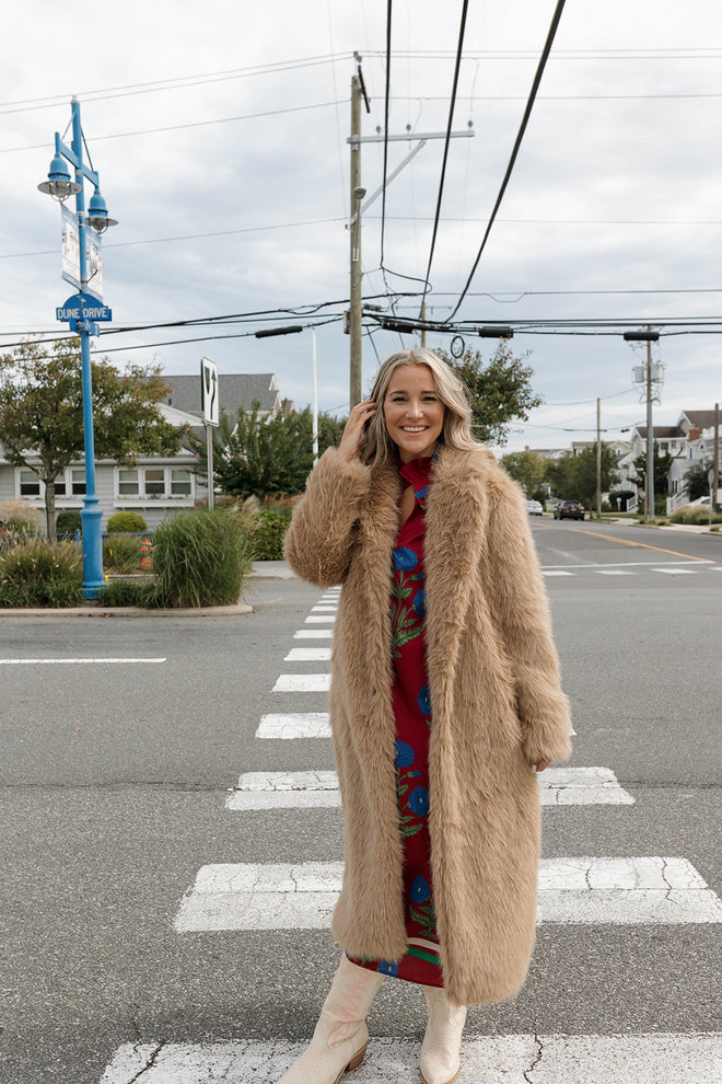 Faux Fur Coat
