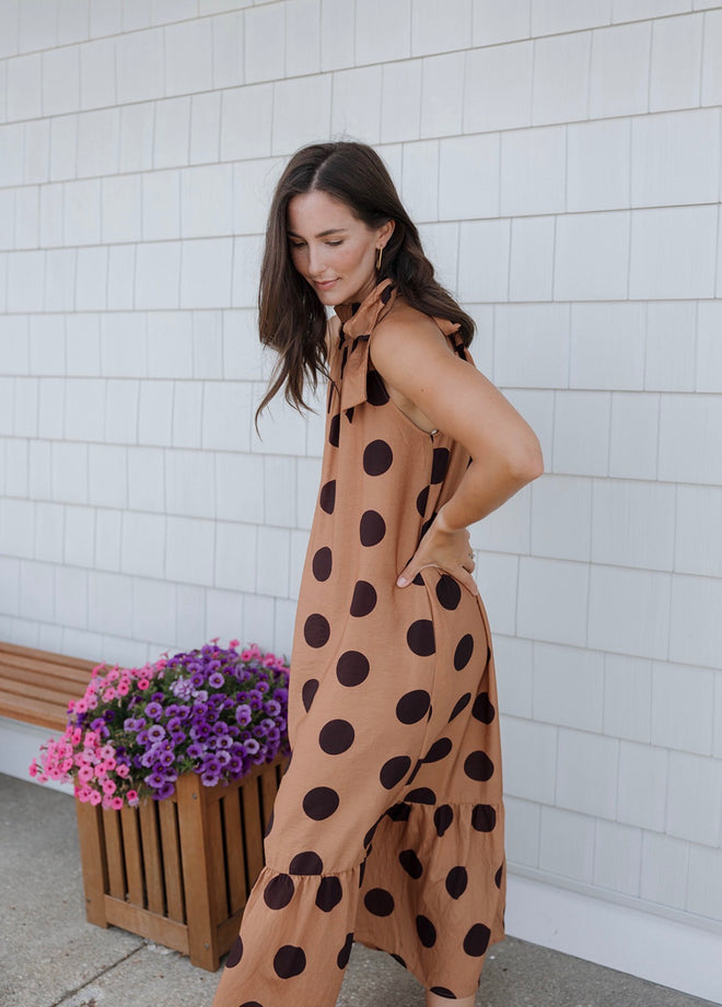 Rayna Polka Dot Dress
