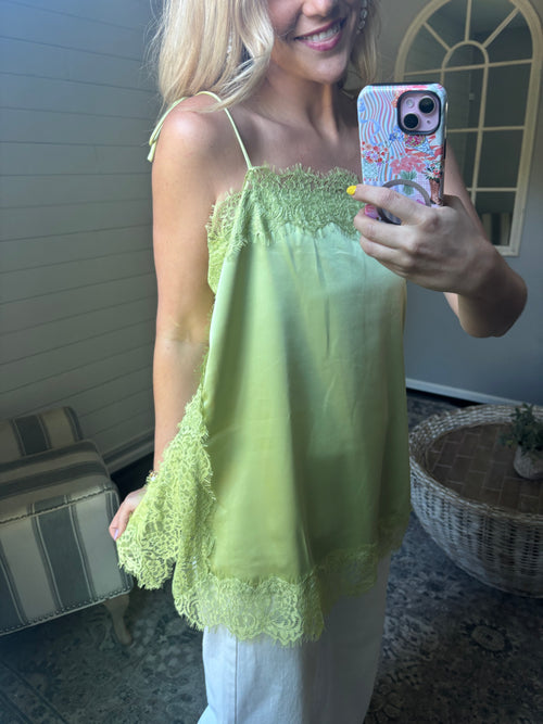 Lilah Lace Trim Cami
